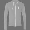 Sofspun® Full-Zip Hooded Long Sleeve T-Shirt Thumbnail