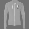 Sofspun® Full-Zip Hooded Long Sleeve T-Shirt Thumbnail