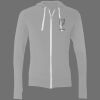 Sofspun® Full-Zip Hooded Long Sleeve T-Shirt Thumbnail