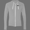 Sofspun® Full-Zip Hooded Long Sleeve T-Shirt Thumbnail