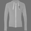 Sofspun® Full-Zip Hooded Long Sleeve T-Shirt Thumbnail