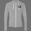 Sofspun® Full-Zip Hooded Long Sleeve T-Shirt Thumbnail