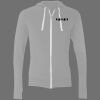 Sofspun® Full-Zip Hooded Long Sleeve T-Shirt Thumbnail