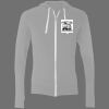 Sofspun® Full-Zip Hooded Long Sleeve T-Shirt Thumbnail