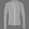 Sofspun® Full-Zip Hooded Long Sleeve T-Shirt Thumbnail