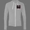 Sofspun® Full-Zip Hooded Long Sleeve T-Shirt Thumbnail