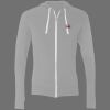 Sofspun® Full-Zip Hooded Long Sleeve T-Shirt Thumbnail