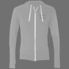 Sofspun® Full-Zip Hooded Long Sleeve T-Shirt Thumbnail