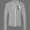 Sofspun® Full-Zip Hooded Long Sleeve T-Shirt Thumbnail