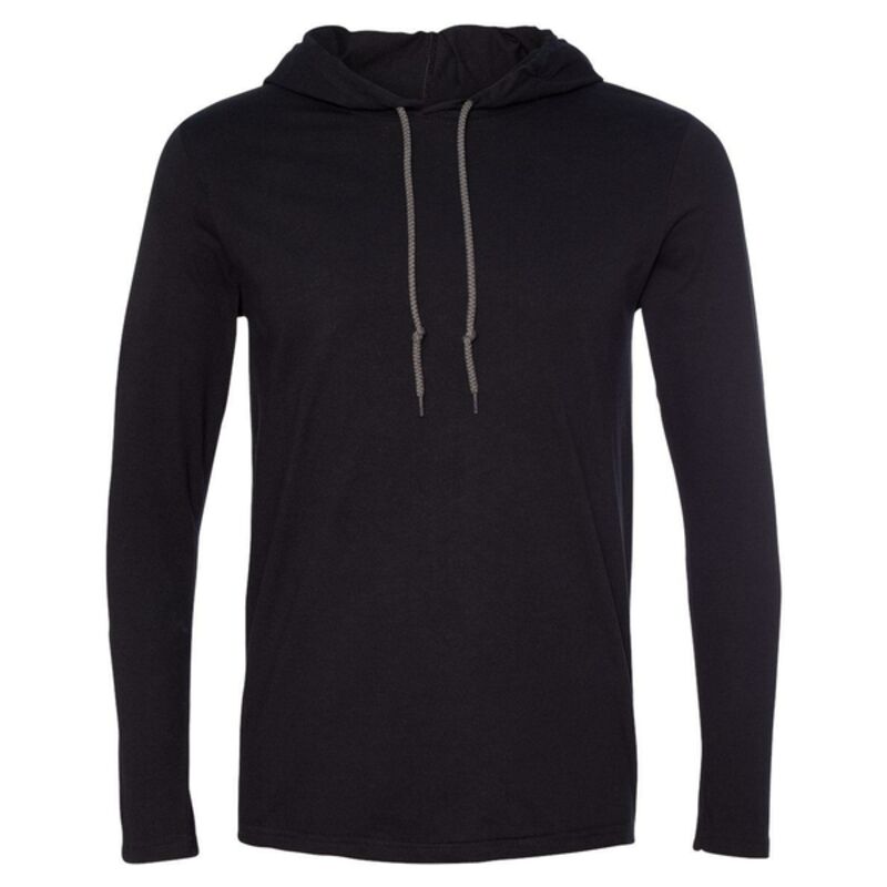 Softstyle® Lightweight Hooded Long Sleeve T-Shirt Thumbnail