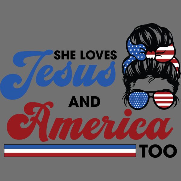 She Loves Jesus and America Too Thumbnail