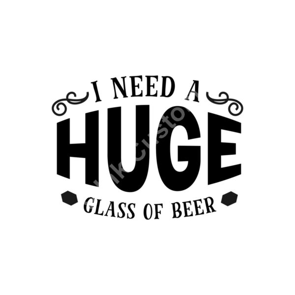 I need a huge glass of beer Thumbnail