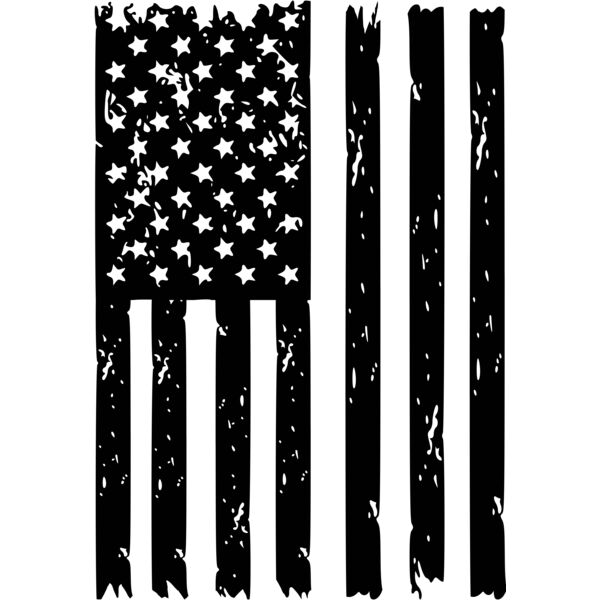 Black Distressed Flag Thumbnail