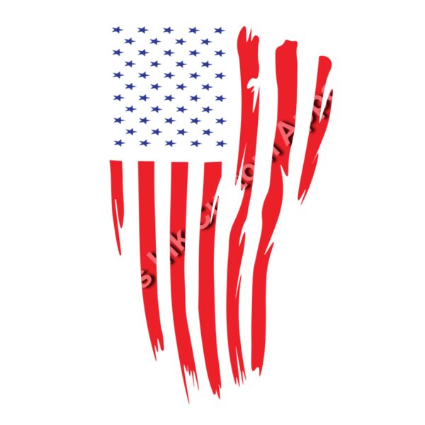 Distressed Ripple Flag Thumbnail