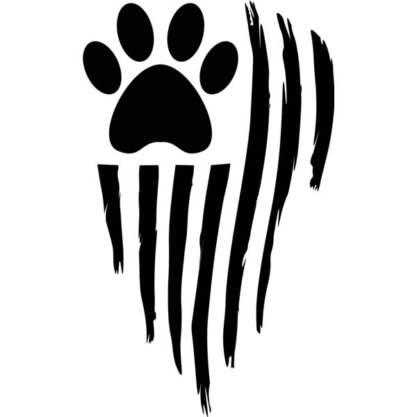 Paw Print Flag Thumbnail
