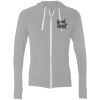 Sofspun® Full-Zip Hooded Long Sleeve T-Shirt Thumbnail