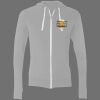 Sofspun® Full-Zip Hooded Long Sleeve T-Shirt Thumbnail