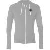 Sofspun® Full-Zip Hooded Long Sleeve T-Shirt Thumbnail