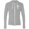 Sofspun® Full-Zip Hooded Long Sleeve T-Shirt Thumbnail