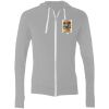 Sofspun® Full-Zip Hooded Long Sleeve T-Shirt Thumbnail