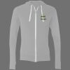Sofspun® Full-Zip Hooded Long Sleeve T-Shirt Thumbnail