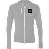 Sofspun® Full-Zip Hooded Long Sleeve T-Shirt Thumbnail