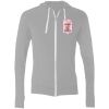 Sofspun® Full-Zip Hooded Long Sleeve T-Shirt Thumbnail