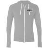 Sofspun® Full-Zip Hooded Long Sleeve T-Shirt Thumbnail