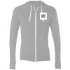 Sofspun® Full-Zip Hooded Long Sleeve T-Shirt Thumbnail