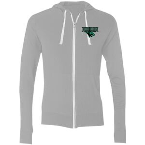 Sofspun® Full-Zip Hooded Long Sleeve T-Shirt Thumbnail