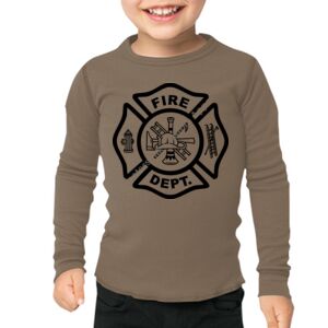 T107 Toddler Baby Thermal L/S T-Shirt Thumbnail